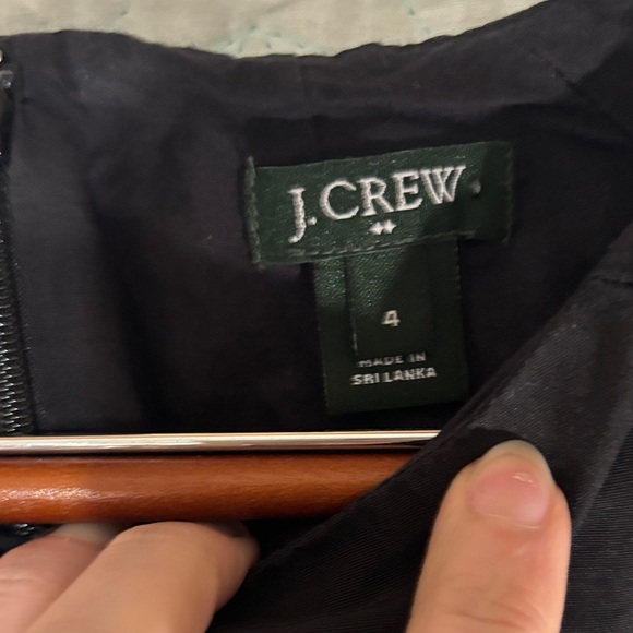 J. Crew Elegant Black Mini Dress - Picture 2 of 7